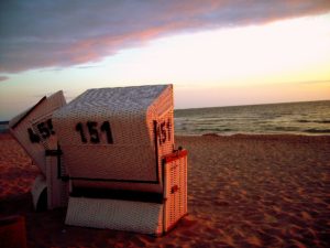 Strandkörbe auf Sylt