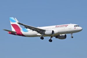 Flugzeug Eurowings