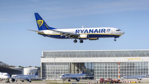 Ryanair Landung